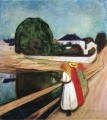 Las chicas del puente 1901 Edvard Munch